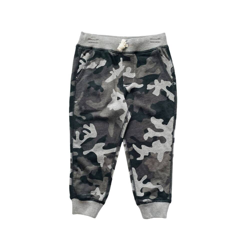 NEW RALPH LAUREN kid's spa terry pants in camo